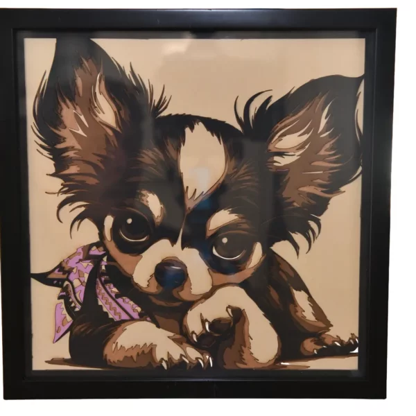 multicouches-papier-chien-bandana.jpg Chihuahua expressif