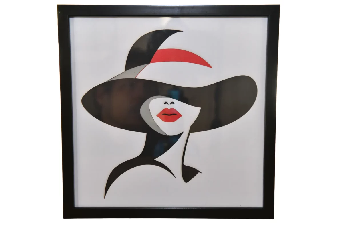 Silhouette au chapeau