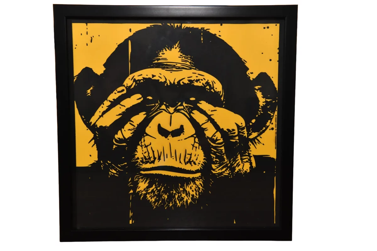 Chimpanzé “Je ne vois rien”