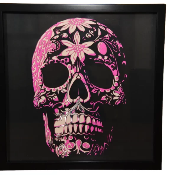 multicouches-papier-tete-mort-rose.jpg Crâne fleuri