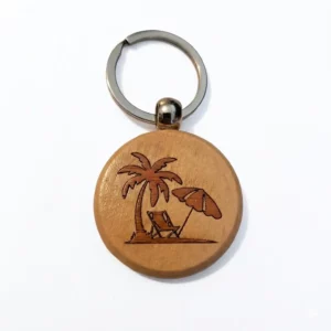 Porte‑clé Vacance à la plage