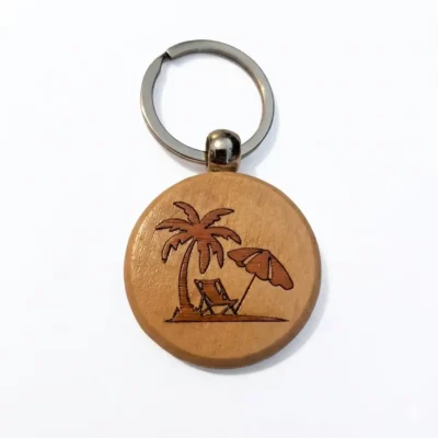 Porte‑clé Vacance à la plage
